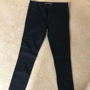 Express extreme stretch leggings (jeans). Low rise. Size 4r.